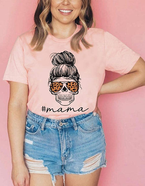 Skull Mom Life Shirt