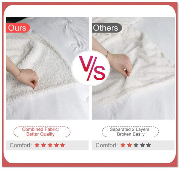 Couple Skull Plush Throw Blanket (50" X 60")