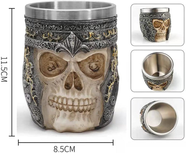 Skull Viking Mug Shot Glass