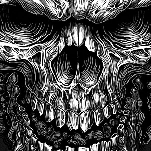 Shredder Skull Jumbo Print Shirt
