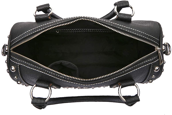 Sugar Skull Day of the Dead Handbag Shoulder Bag Wallet Set