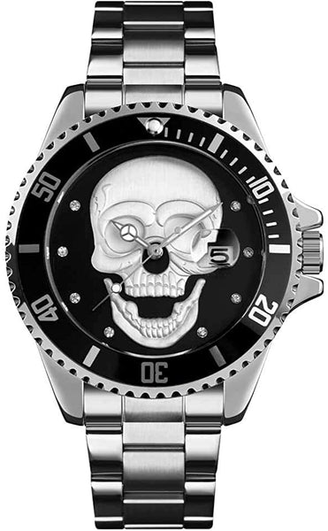 Men Skull Luminous Watch