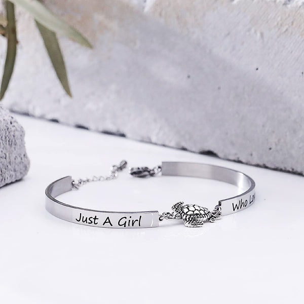 Sea Turtle Bracelet Turtle Lover Pendant Charm