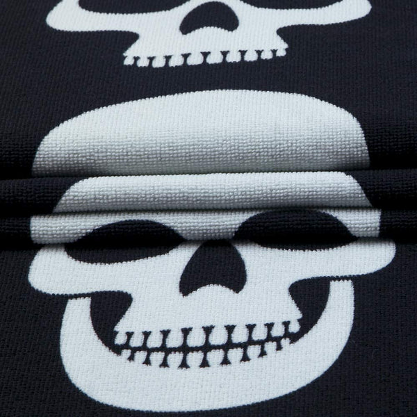 Microfiber Skull Round Yoga Beach Towel