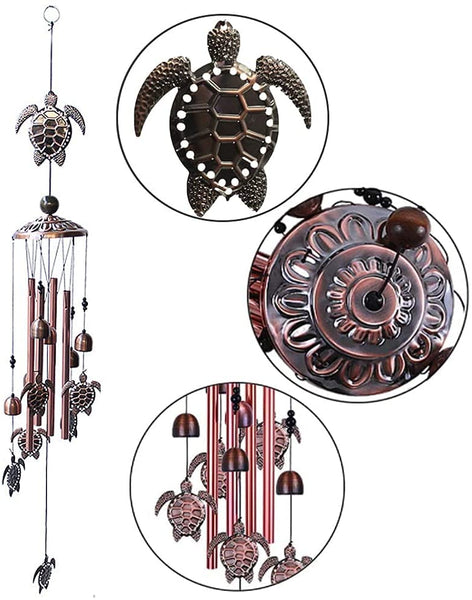 Sea Turtle Wind Chime Decor