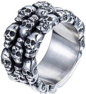 Gothic Skull Ring
