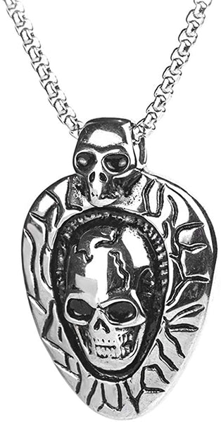 Gothic Skull Death Pendant Necklace