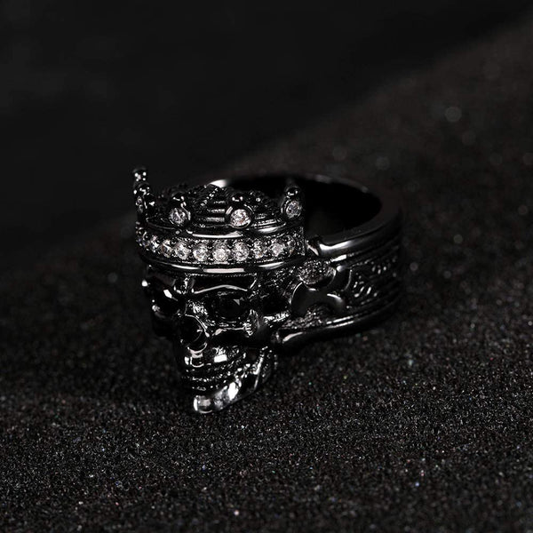 Skull King Ring For Men