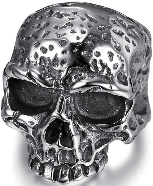 Gothic Skull Head Vintage Antique Style Ring