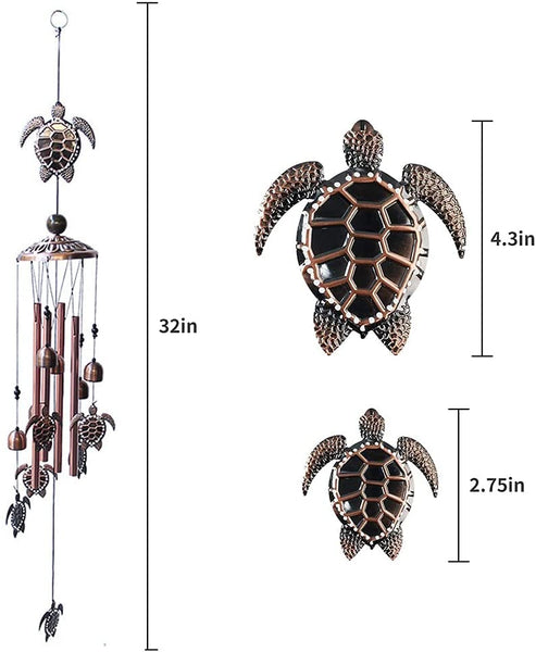 Sea Turtle Wind Chime Decor