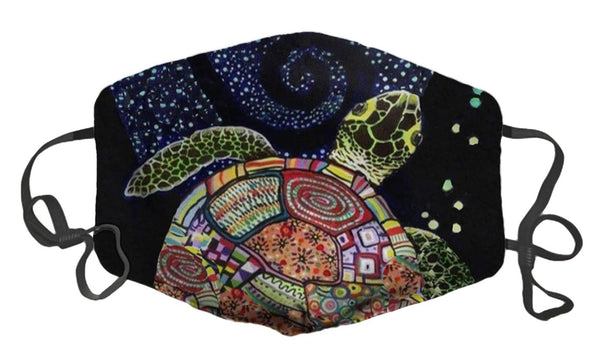 Sea Turtle Mouth Shield Face Decoration Mask Anti-Dust Mask