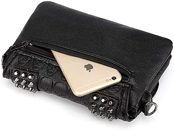 Gothic Skull Shoulder Bag