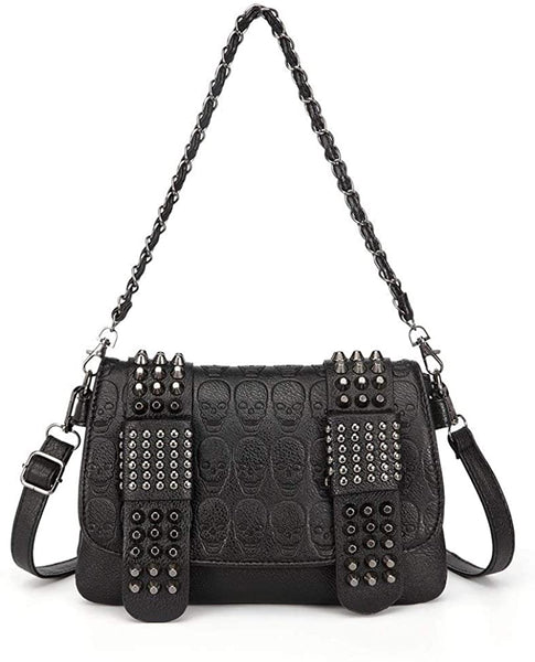 Gothic Skull Shoulder Bag