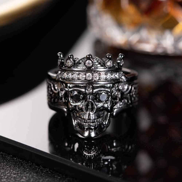 Skull King Ring For Men