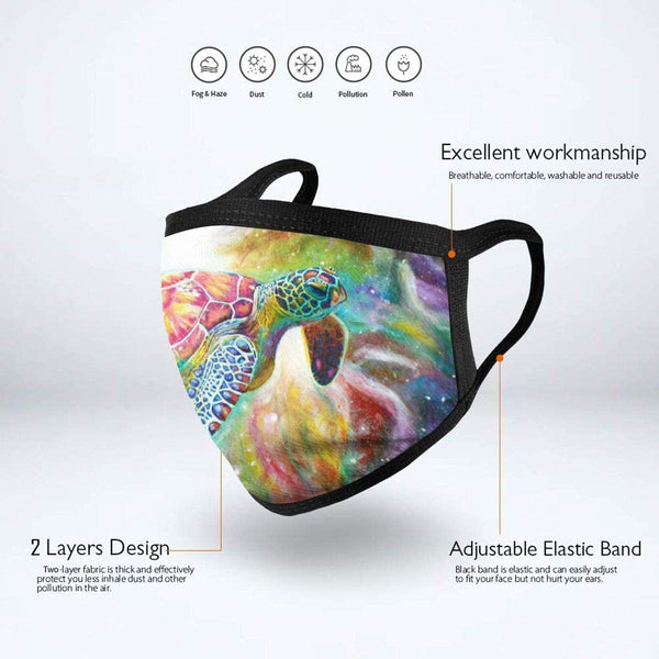 Sea Turtle Face Mask