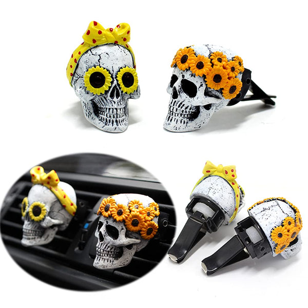 Skull Car Air Outlet Freshener