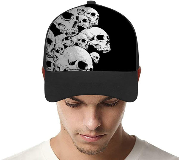 Skull Heads Adjustable Hat