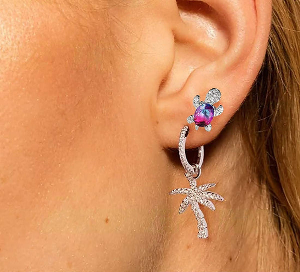 Sea Turtle Stud Earrings