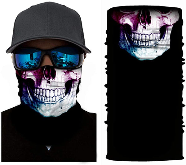 4 Pack Multifunctional Skull Face Mask