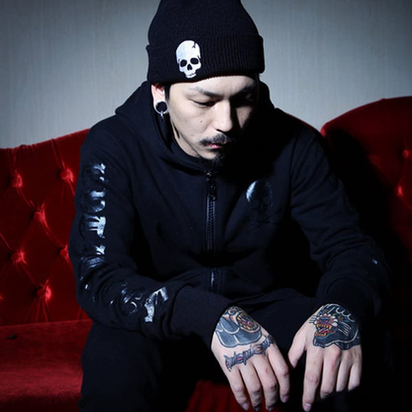 Skull Wool Cap Knitting Hat