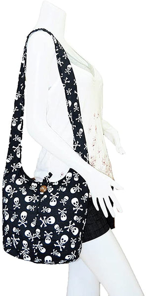 Skull Sling Crossbody Shoulder Bag