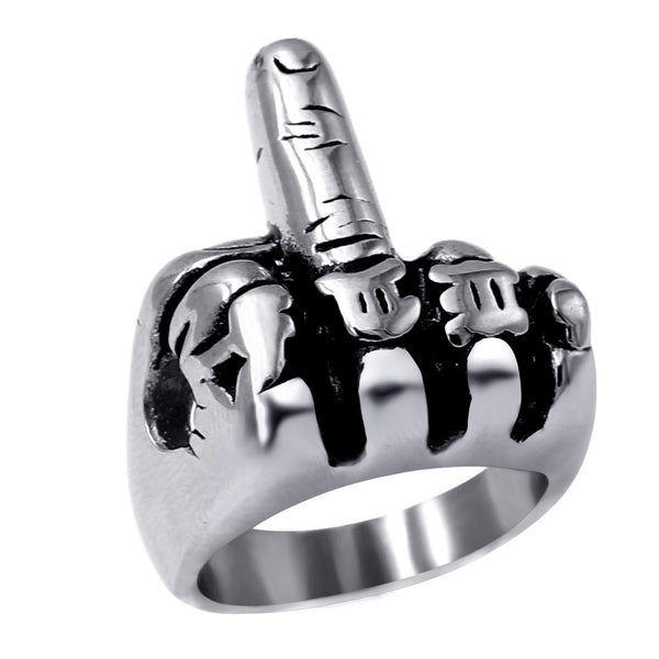Unisex Middle Finger Ring