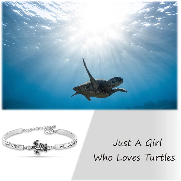 Sea Turtle Bracelet Turtle Lover Pendant Charm