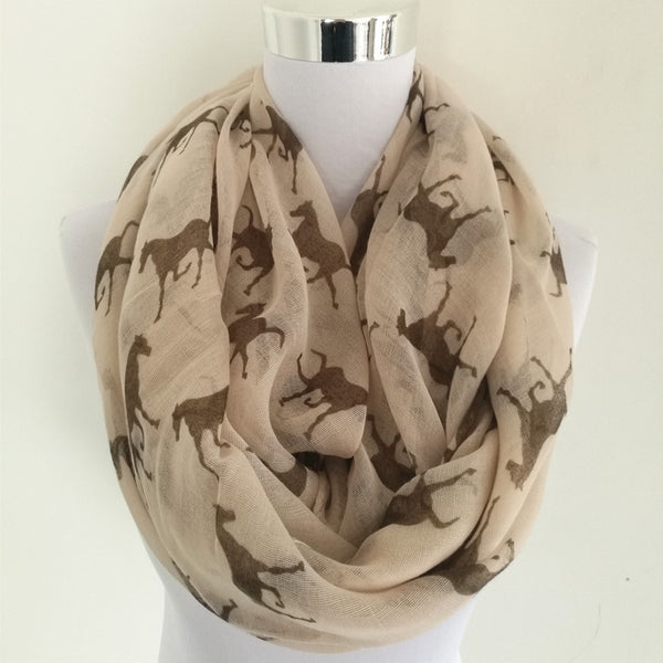 Horse Print Scarf