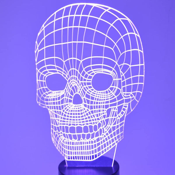 Color Changing Skull Desk Lamp
