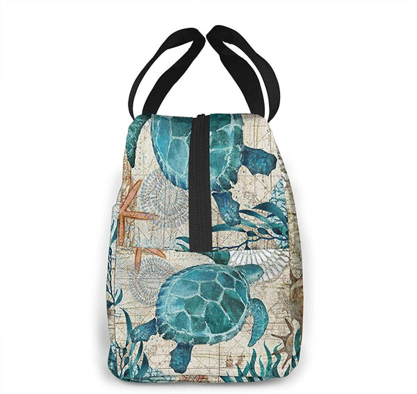 Sea Turtle Insulated Neoprene Lunch Bag