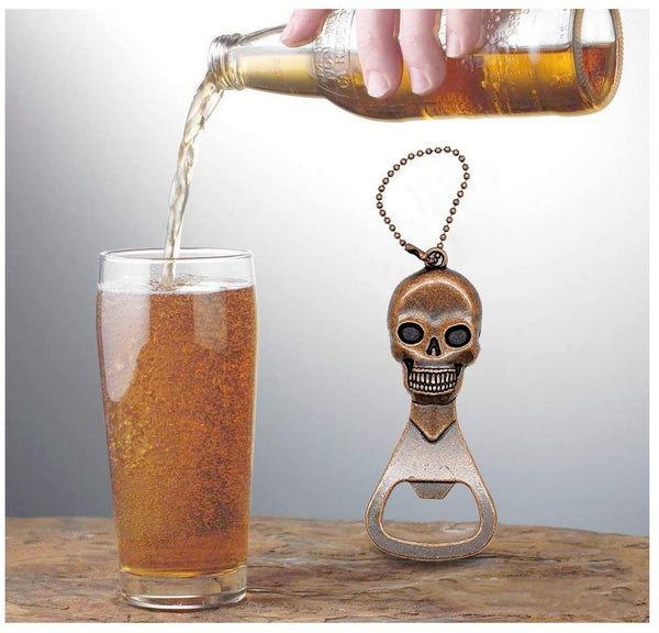Skull Keychain Bottle Opener