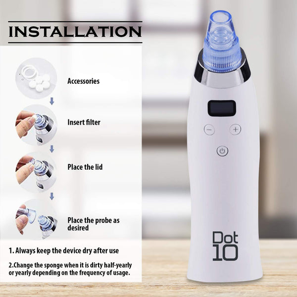 Blackhead Remover Electronic Facial Pore Cleaner Acne Vacuum Remover