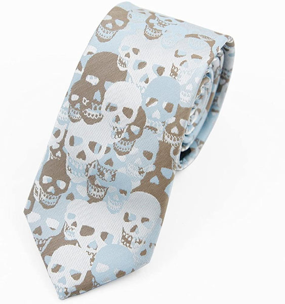3PCS Skull Necktie