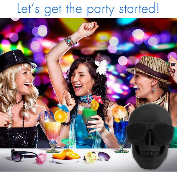 Skull Bluetooth Portable Speaker Built-in Mic