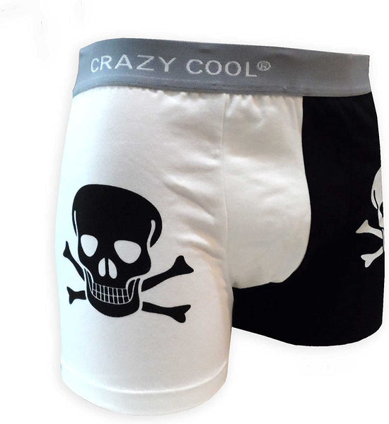 Skull Boxer Briefs Underwear for Men 3-Pack