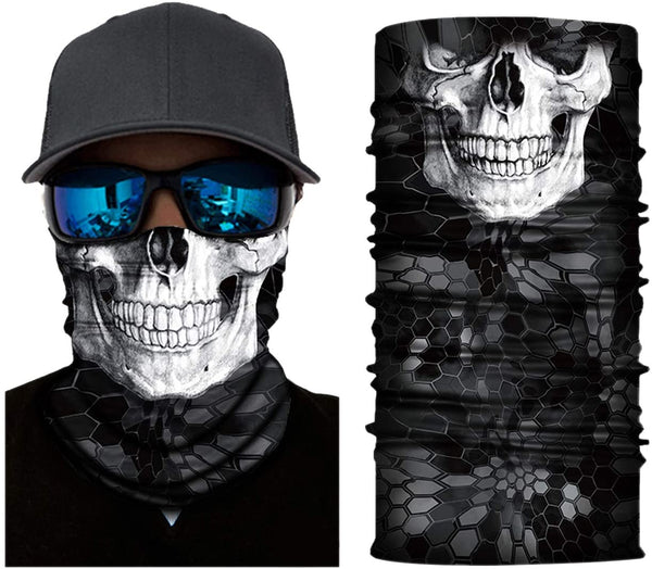 9 Pcs Seamless Skull Face Scarf
