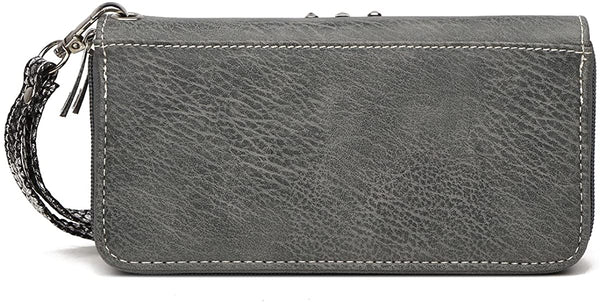 Sugar Skull Day of the Dead Handbag Shoulder Bag Wallet Set