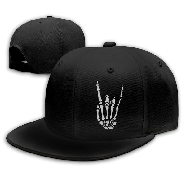 Skeleton Hand Snapback Hat