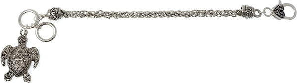 Sea Turtle Lobster Clasp Chain Bracelet