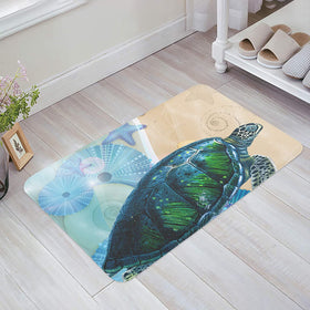Sea Turtle Anti-Slip Indoor Mat 18x30 Inch