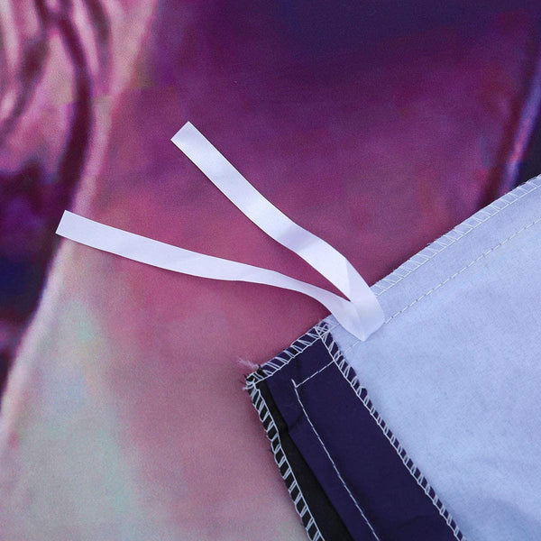 Skull Golden Crown Duvet Cover Set King Size 90" x 103"