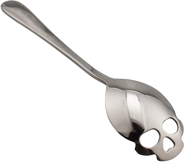Set of 6 Stainless Steel Skull Spoon
