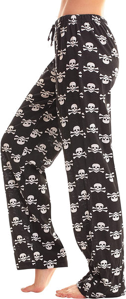 Skull Women Pajama Pants Sleepwear