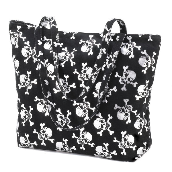 Skull Gothic Tote Bag