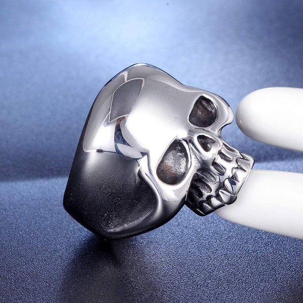 Men Skull Head Ring