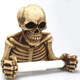 Skull Toilet Paper Holder