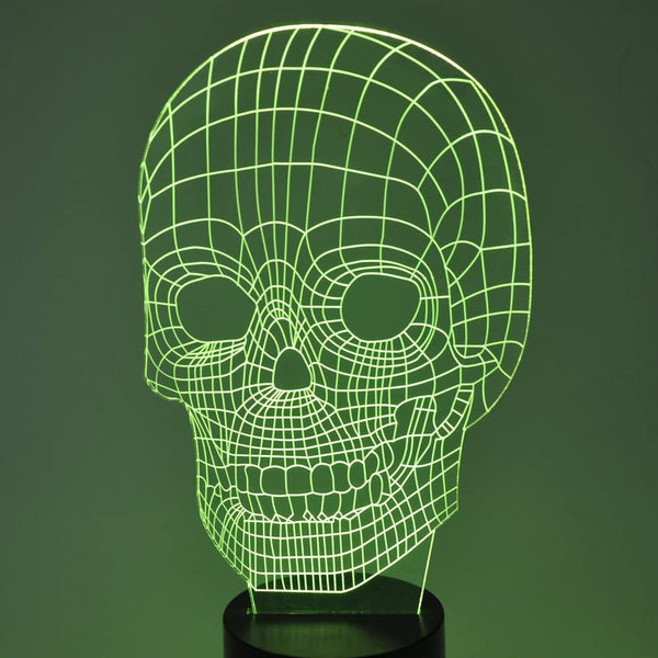 Color Changing Skull Desk Lamp