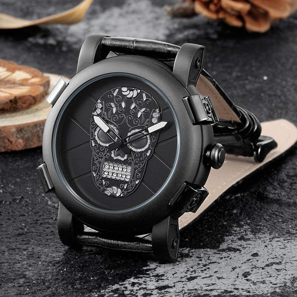 Fashion Skull Men Watch