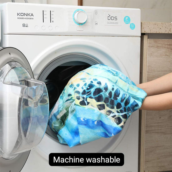 Sea Turtle Blanket Throw Sherpa Blanket (50" x 60")