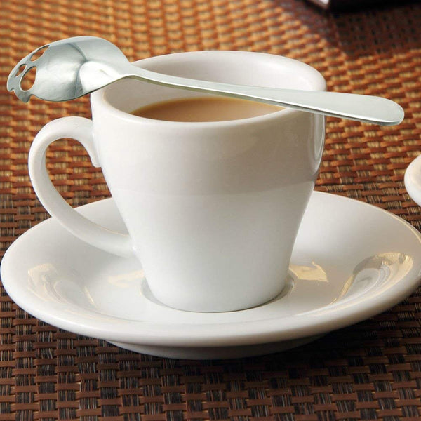 Set of 6 Stainless Steel Skull Spoon